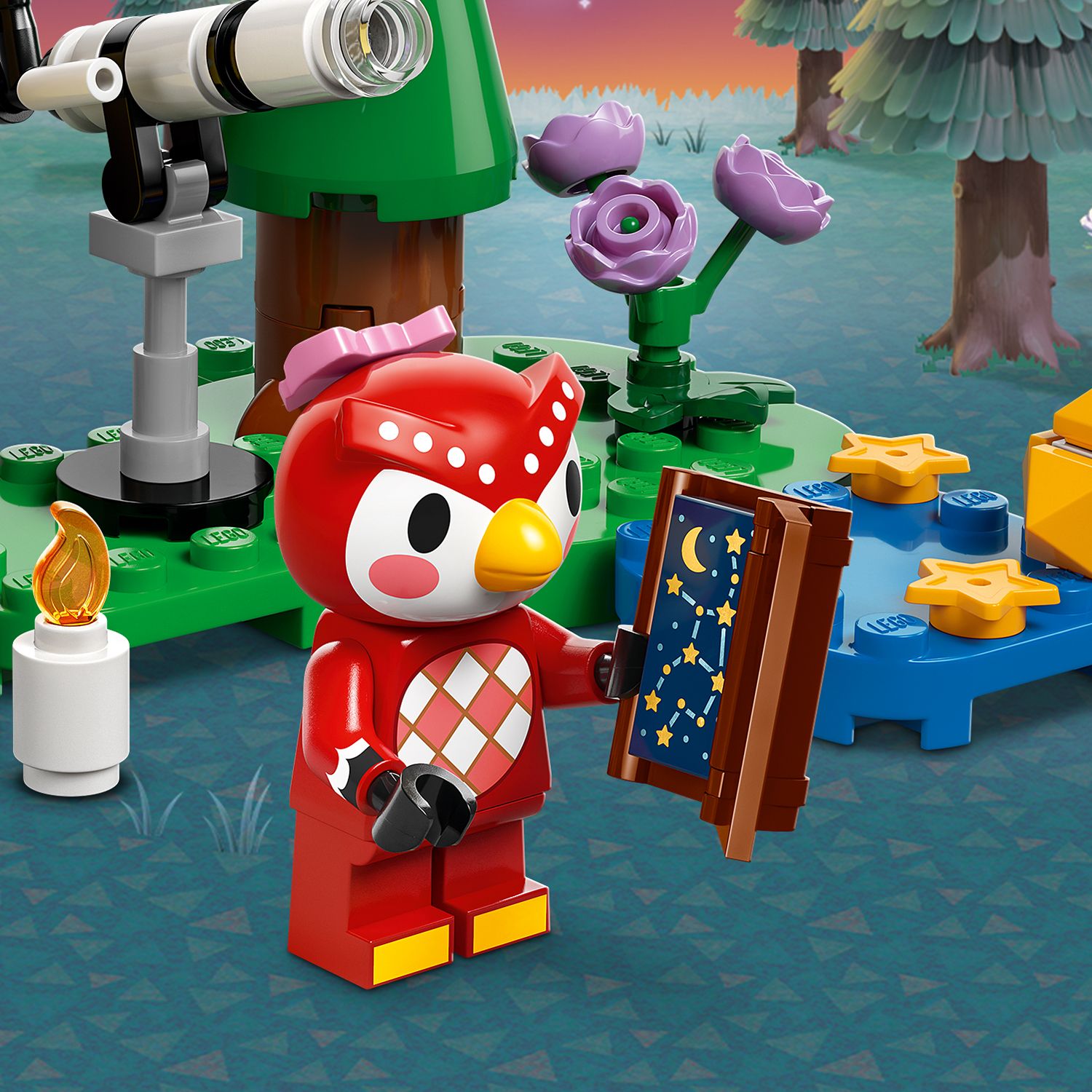 Obsahuje minifigúrku sovy